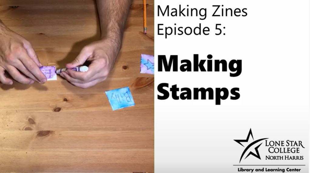 LSCNHLibrary's tweet photo. Learn how to make stamps with makerspace librarian Billy Hoya! #LSCMakes #ZineFest https://t.co/IzCWBE3gXs https://t.co/8zKEoggrZr