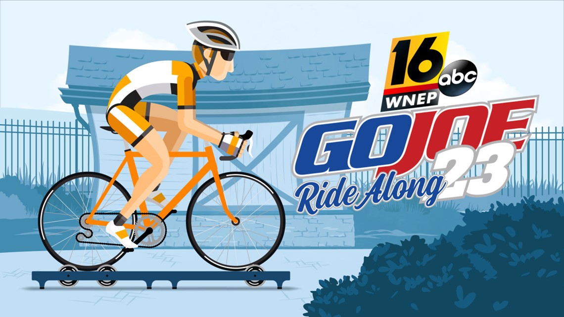 WNEP's tweet photo. GO JOE 23 IS IN FULL SWING! Joe may not be taking to the streets for this year's #GoJoe23 bike ride, but he's still pedaling hard for Saint Joseph's Center and you can too!
LEARN MORE about how you can donate and "ride along" with Joe at https://t.co/DK1By3n2n2 https://t.co/URXlQ5LGep