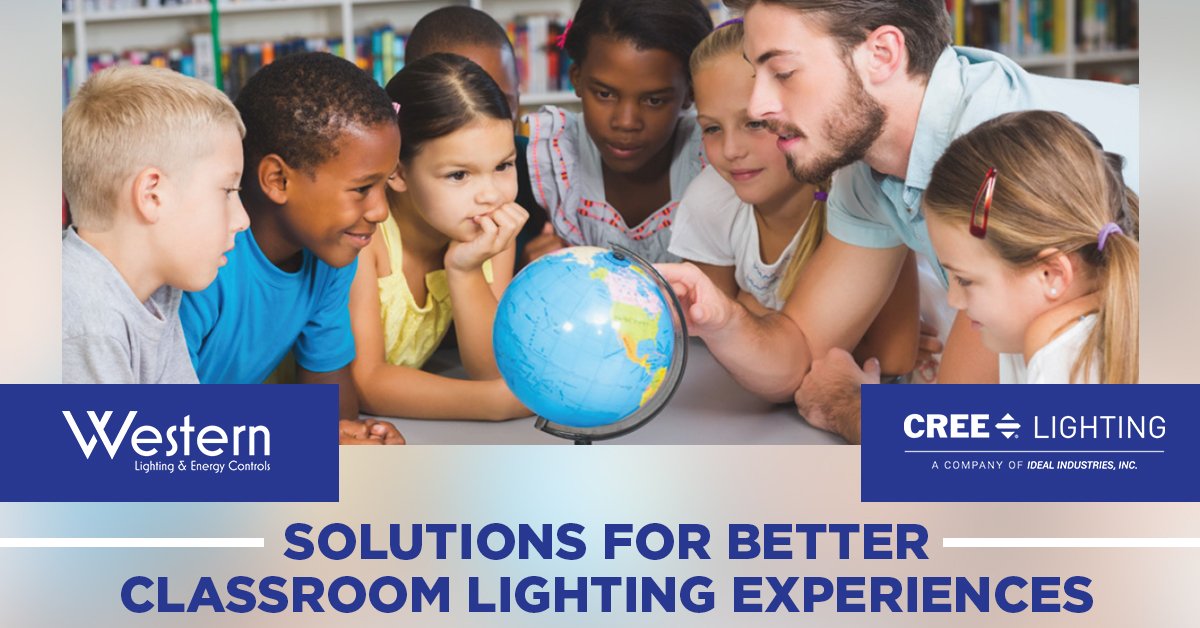 westernlec's tweet image. Explore Cree Lighting solutions for better classroom lighting experiences. Check out this great Education Application Guide. tinyurl.com/CreeEducationG…   
Contact us for details  hubs.ly/H0shPXQ0
@CreeLighting #LightingForEducation #HealthyLighting #LEDLighting