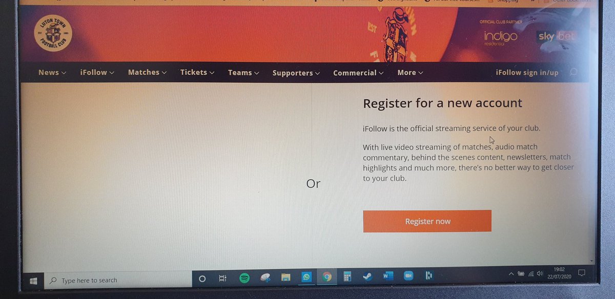 UnderC0verPaddY's tweet photo. @HattersHelp when I try and sign in to ifollow on my laptop, I just get this screen. All the log in details are correct. What is happening? https://t.co/2K0n4RqcBg