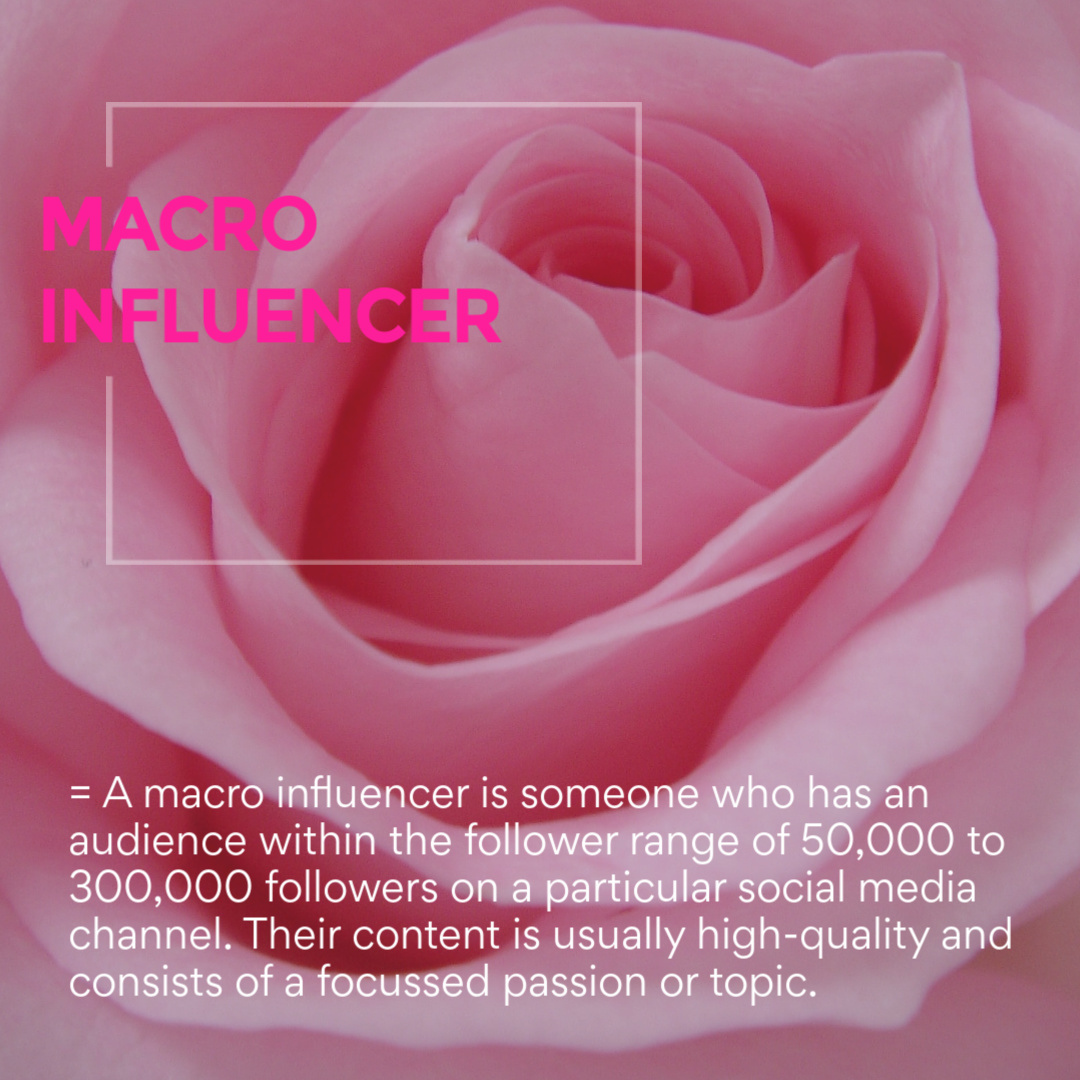 gloo_creative's tweet photo. Social Media Jargon: Macro influencer 🔝
Someone who has an audience within 50,000 to 300,000 followers on a particular social media channel. Their content is usually high-quality and consists of a focused passion or topic.
#socialmediajargon #gloocreative #theglooway #smm https://t.co/tclrKEU4FH
