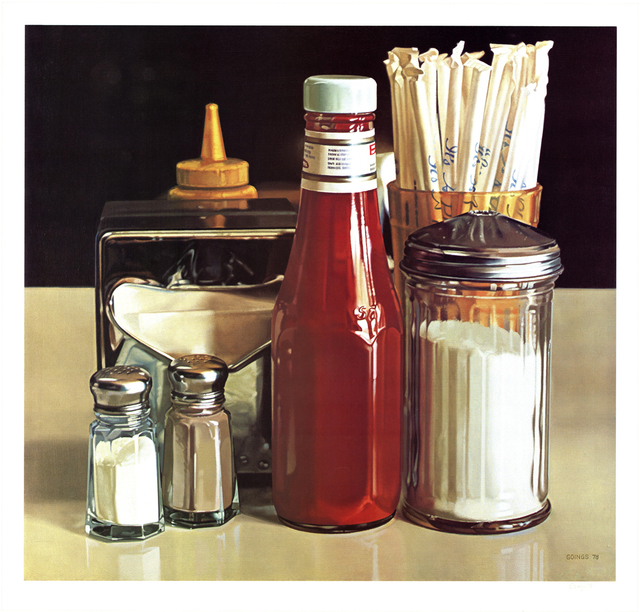 If you WANT to render images in a Photo Realistic style (which was something people started doing in the 1960s) then that's fine, just try to keep art in context, especially if you're gonna start criticizing other artists. Ralph Goings -- Still Life With Straws (1978) 