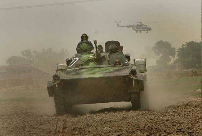 "MECHANISED INFANTRY REGIMENT"• Motto: Valour and Faith• War Cry: Bolo Bharat Mata Ki Jai"THE REGIMENT OF ARTILLERY"• Motto: Sarvatra Izzat-o-Iqbal[Everywhere with Honour and Glory]• War Cry: Bharat Mata ki Jai[Victory to Mother India]