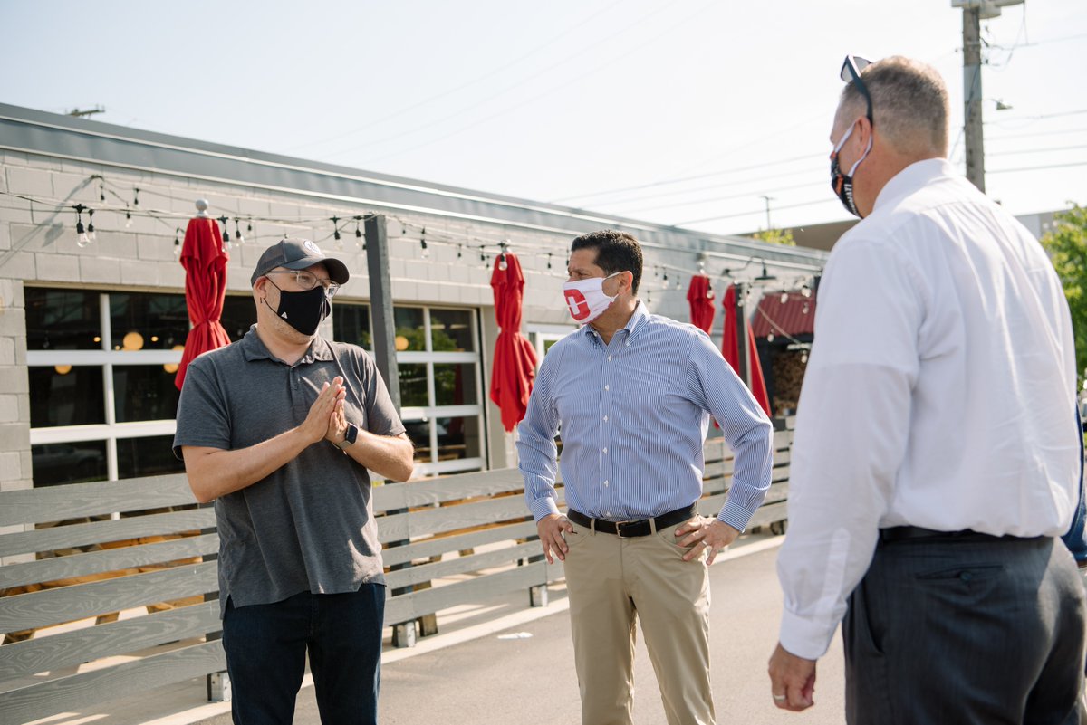We spent the day handing out PPE Safety Toolkits to #Ohio Small Businesses so that they can continue to remain open while following the proper COVID-19 safety precautions. Along with our regional partners, <a href="/JobsOhio/">JobsOhio</a> will be distributing over 15,000 toolkits this week! #OhioCares