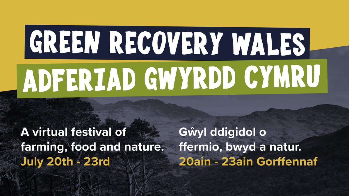Thread  Dal i fyny gyda  #AdferiadGwyrddCymru   https://greenrecovery.wales/cy/dydd-llun-byw/  Catch up with  #GreenRecoveryWales   https://greenrecovery.wales/monday-live/ 