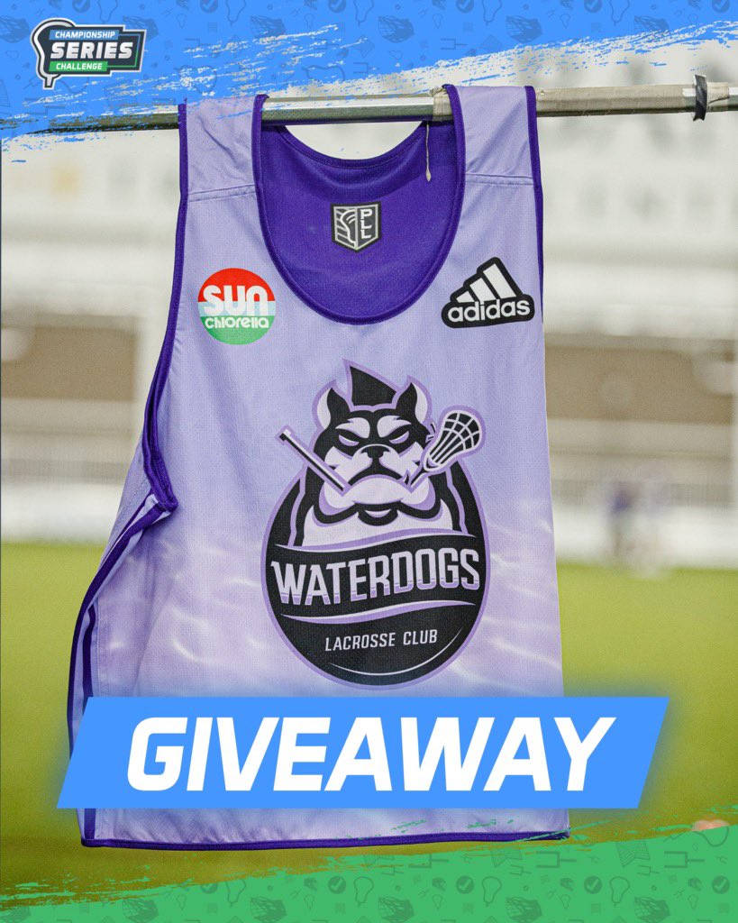 Premier Lacrosse League on X: GIVEAWAY of a Waterdogs practice pinnie! How  to Win: 1. Fill out a Championship Series Challenge Bracket TODAY 2. Like  this tweet Deadline is MIDNIGHT to enter 