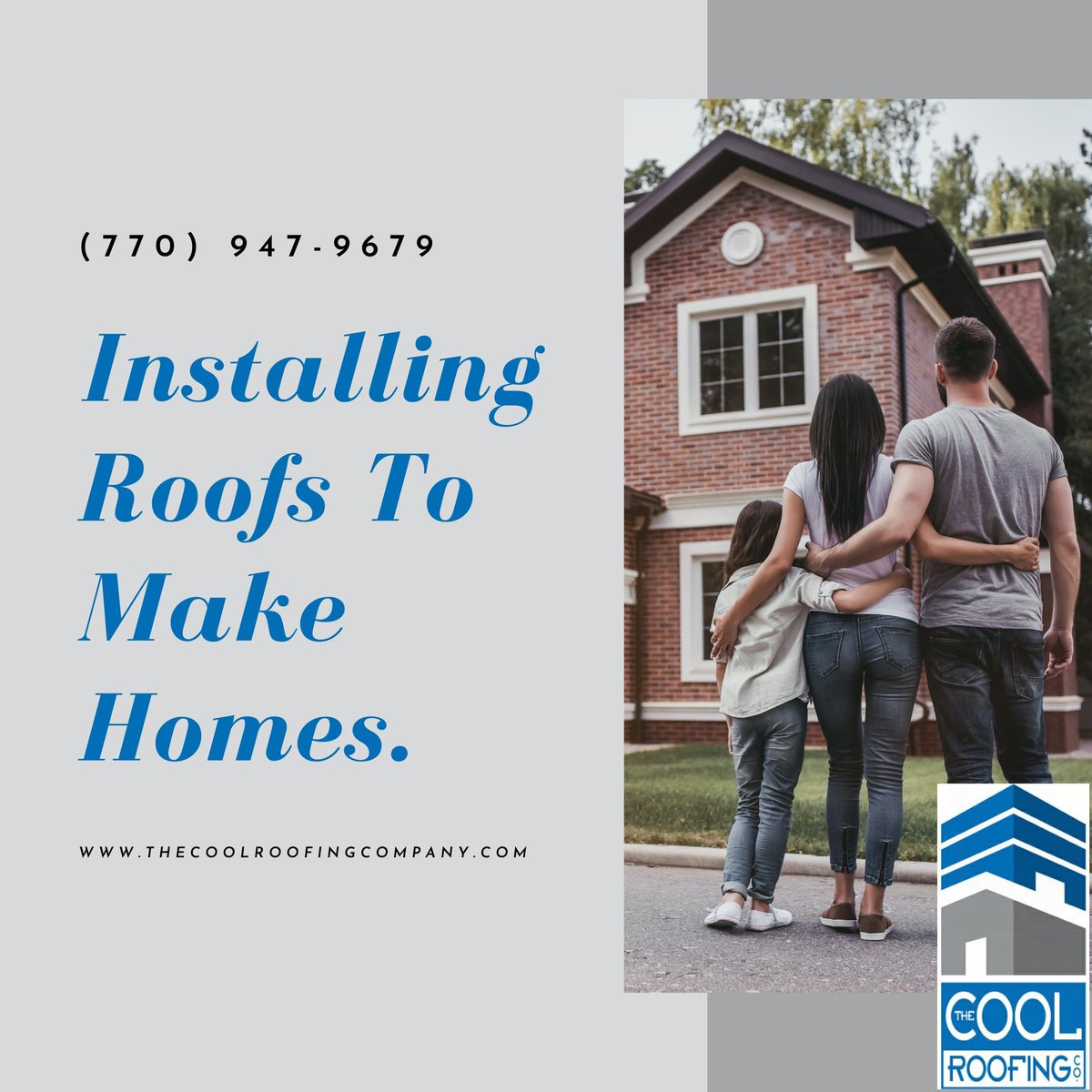 thecoolroofing's tweet photo. We pour our dedication into every roof we install to ensure that your family has a safe, protected home. 🏡

Call (770) 947-9679 to learn more about how our roofing helps create homes! ☎️ 

#TheCoolRoofingCompany #AtlantaRoofers #CarrolltonRoofers #RoofInstallation #MakingHomes https://t.co/rxawu4T1Af