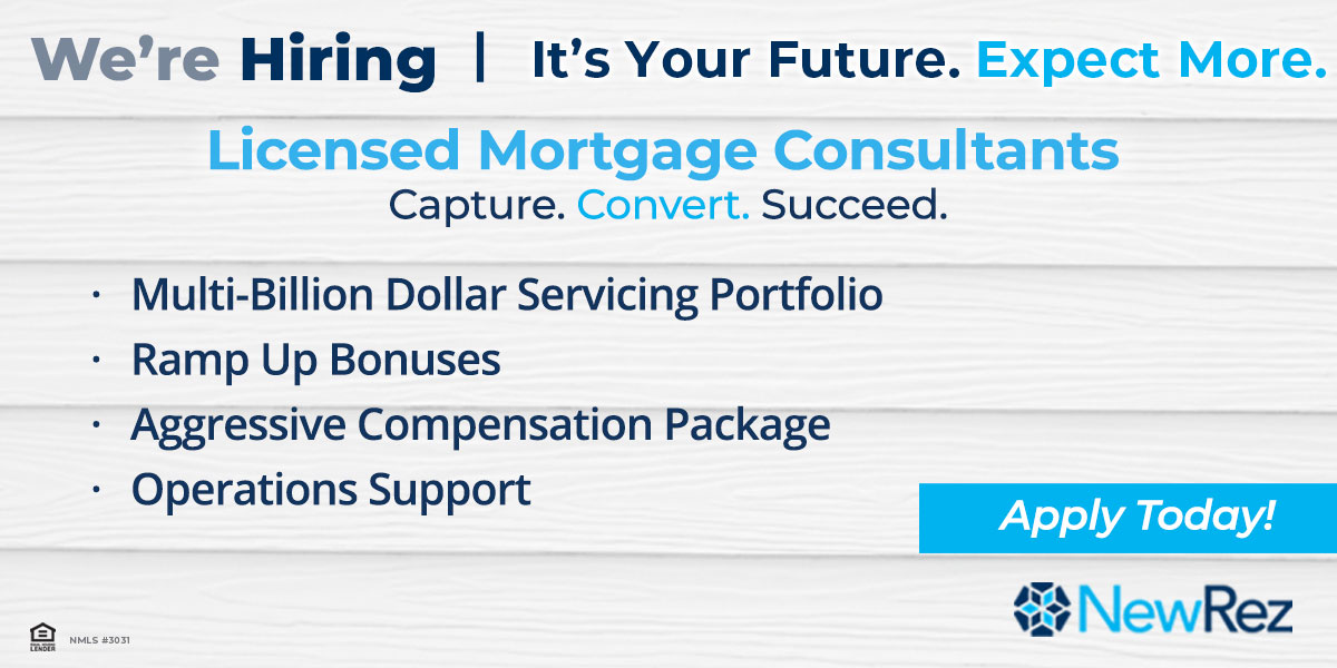 KevinKasian's tweet photo. NewRez is hiring Licensed Mortgage Consultants! Join our team of motivated mortgage professionals and apply today! | https://bit.ly/2ZtRGyC
#NewRez #nowhiring #jobsearch #RisewithNewRez #recruitment #hiring #mortgageindustry #mortgage https://t.co/SDnGVIrnHE