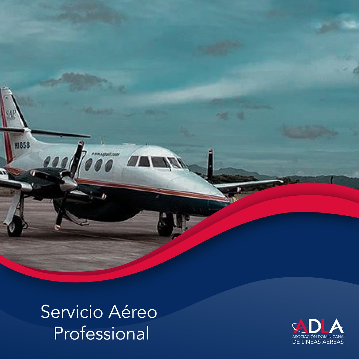 Servicios Aéreos Profesionales - Aerolínea Dominicana fundada en el 1981, enfocada en el traslado de tripulaciones extranjeras en el caribe y vuelos privados. 

Conoce mas sobre la aerolínea visitando sus redes sociales SAP Group