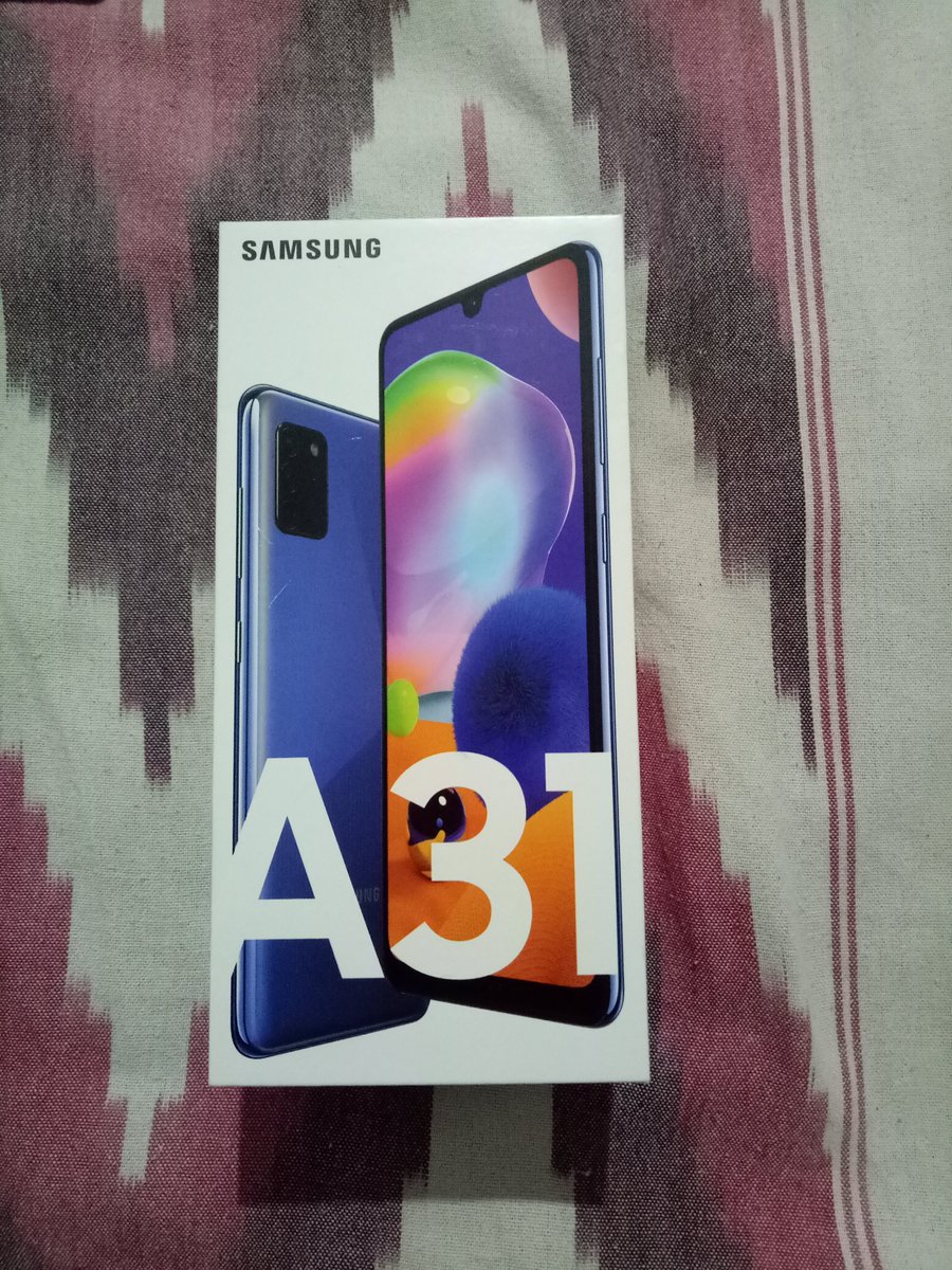 Ravindra1006's tweet photo. New Phone available.
Samsang Galaxy A31
4% Discount on Online Price. https://t.co/zWNMtUSnNk