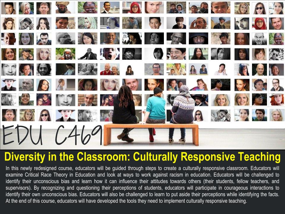 uvawiseCTE's tweet photo. If you enjoyed learning about culturally responsive teaching with @techyouverymuch and @NicTDowd at #vstevirtual, consider diving deeper in EDU C469 Diversity in the Classroom. https://t.co/ZcmAgYtEu6 https://t.co/B2dgUtKc0n