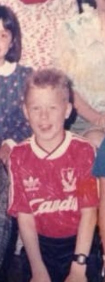 mlaw40's tweet photo. Me at 9 and me now a ‘bit’ older with my boy who’s 9. Can’t wait to celebrate together #LFCchampions @LFC #lfc #YNWA #HendoShuffle https://t.co/4uAvbeelJI
