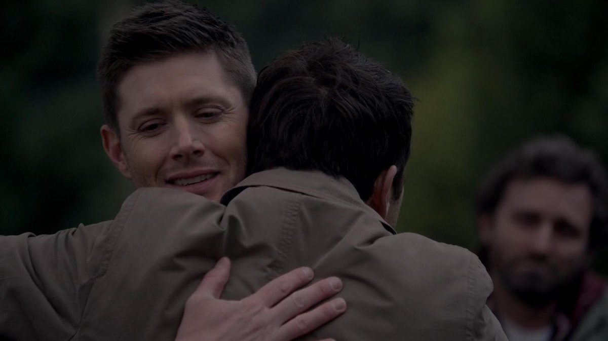 dean winchester giving hugs; a very soft thread