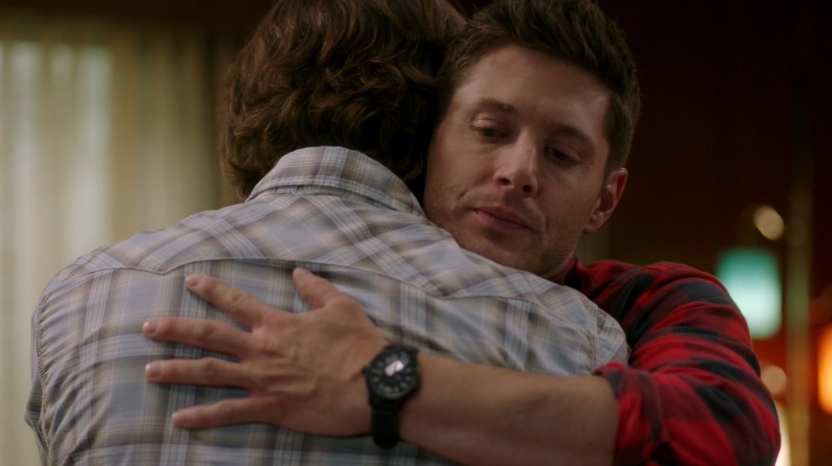 dean winchester giving hugs; a very soft thread