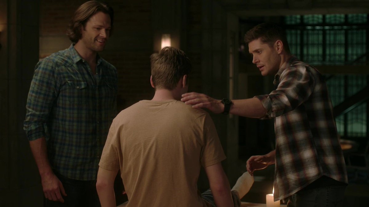 dean winchester giving hugs; a very soft thread