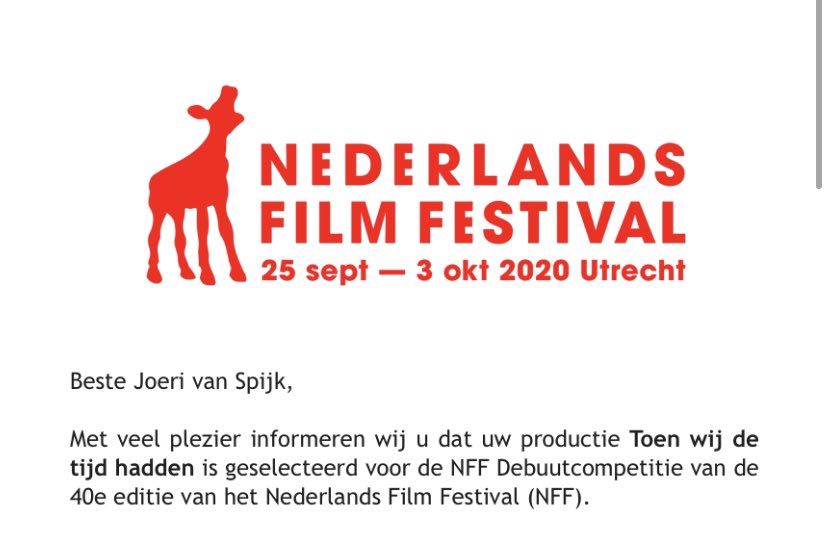 de_vandalen's tweet photo. MEGA GOED NIEUWS: “Toen wij de tijd hadden” is geselecteerd voor de debuutcompetitie van het Nederlands Film Festival!!! 🔥🔥🔥🔥🔥

#devandalen #debuut #nederlandsfilmfestival #debuutcompetitie #toenwijdetijdhadden #omg https://t.co/j4wySu1ExY
