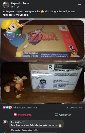 Ragamex64's tweet photo. Alejandro Tress ganador de las Ragamanias del episodio 71 del Random Game Time ya tiene su regalo gamers, muchas felicidades Alejandro, muchas gracias por participar en las dinámicas y por todo tu apoyo al canal, a seguirnos divirtiendo y un gran saludo gamers :)#ragamex #regalos https://t.co/PF1Tr8KUS1
