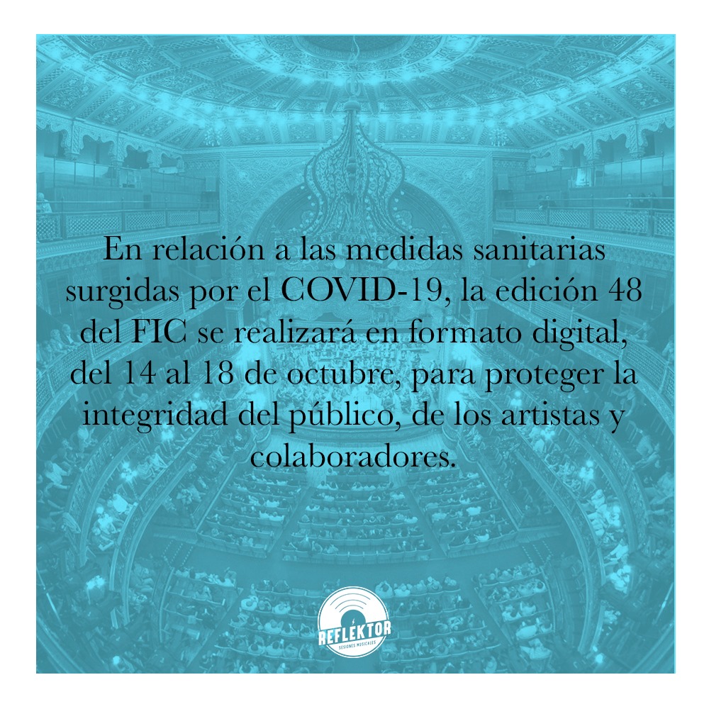 ReflektorssC's tweet photo. #MásMúsica 🔊🎵 Ante la incertidumbre sobre si se llevaría a cabo uno de los eventos más importantes de la región del bajío: el Festival Internacional Cervantino , este ha anunciado las modificaciones que sufrirá para la edición 2020 a consecuencia del COVID-19. Aquí los detalles https://t.co/Err9KweQEA