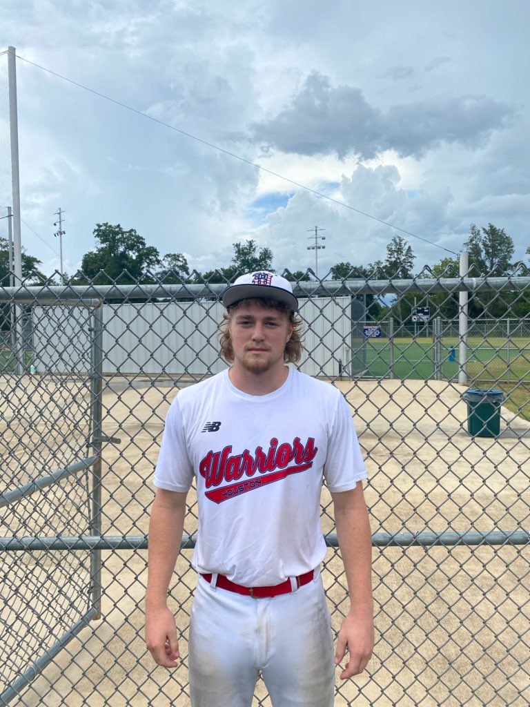 <a href="/FiveToolTexas/">✭Five Tool Texas✭</a> <a href="/warriorsbb/">Houston Warriors Baseball Academy</a> 17U Garcia v. @abnationalbb 17U Sanchez 
PoG: <a href="/CorbinKinder/">Corbin Kinder</a> 2-3, HR, RBI, 3R
Notable: Zach Munton 1-3, HR, 2 RBI, R