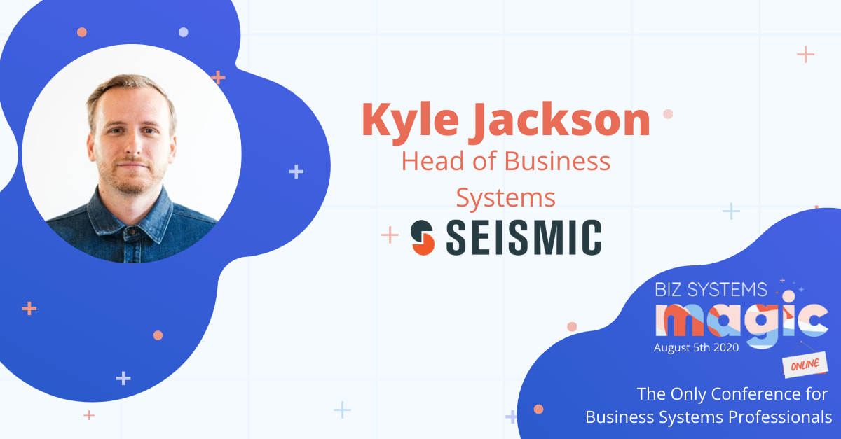 Workato's tweet photo. Join Kyle Jackson from @SeismicSoftware at #BizSystemsMagic. He’ll be hosting the session on order to cash. #bizsysmagic2020 #systemsmagic2020 #O2C
Sign up for free below!
https://t.co/y3qsSsN1It https://t.co/wHd6wfM507