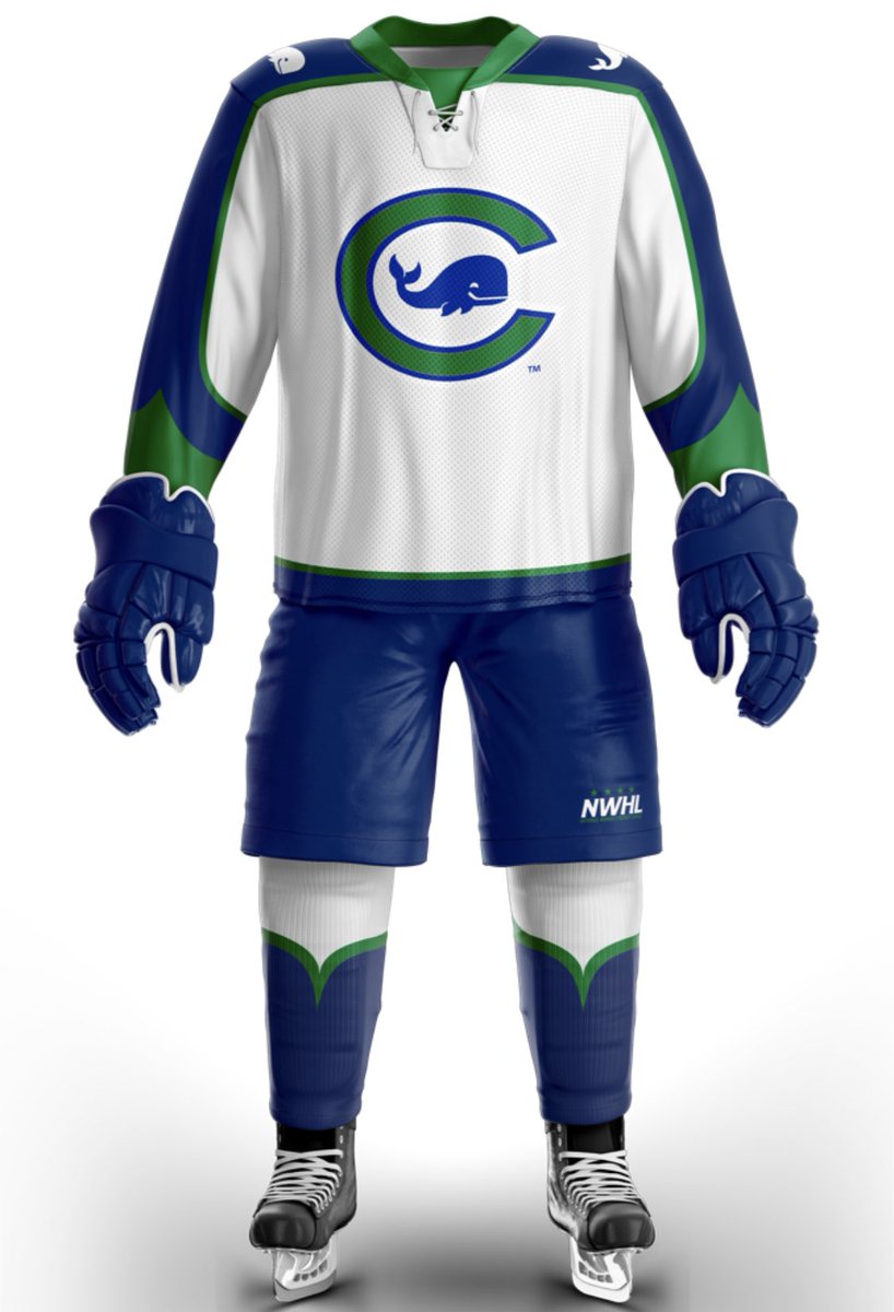 Love the threads for the @CTWhale_NWHL