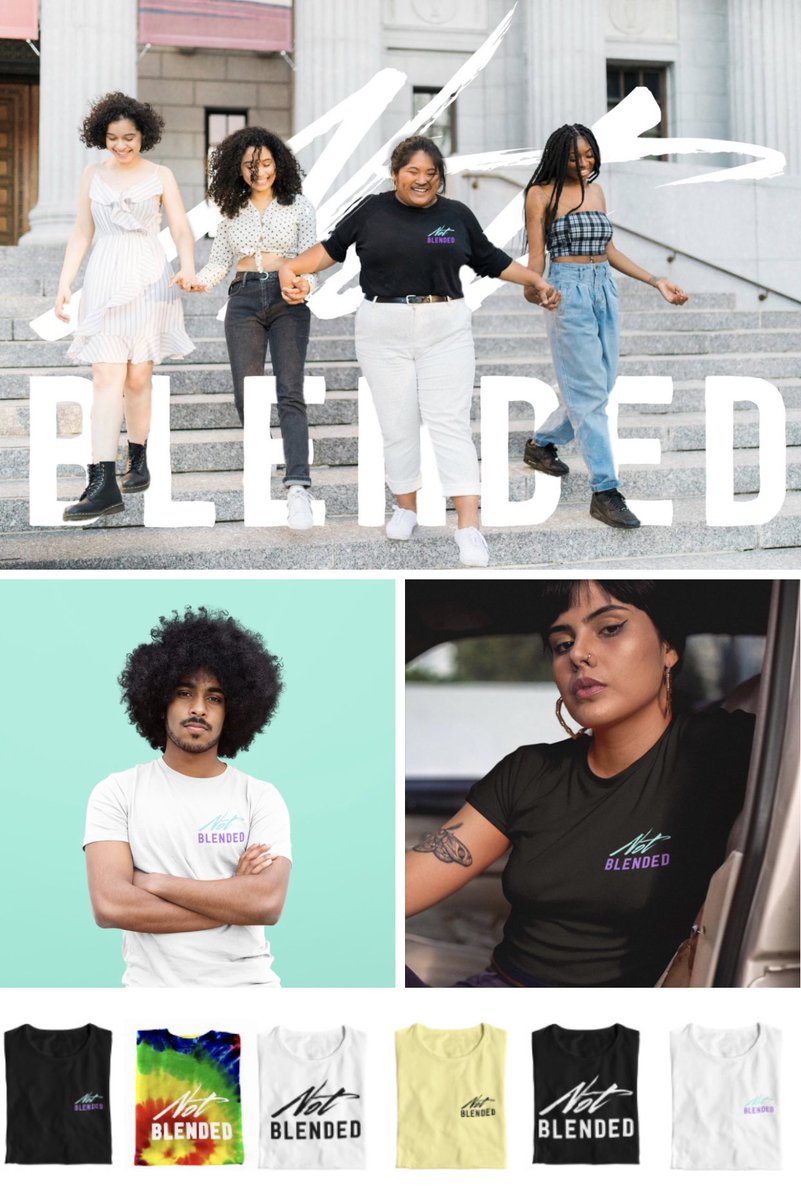 Support Not Blended black owned business! Eco friendly street wear💜 platform embracing love and diversity. 𝕾𝖙𝖗𝖔𝖓𝖌𝖊𝖗 𝕿𝖔𝖌𝖊𝖙𝖍𝖊𝖗🖤 #blackowned  #blackclothingline #blackownedclothing #clothingline