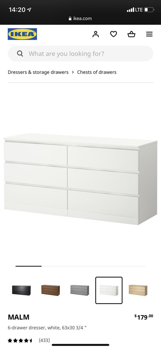 mattgrauel's tweet photo. wow dresser from @IKEAUSA @IKEAUSAHelp turned out great. just what i wanted :) https://t.co/vGmOM7ok7B