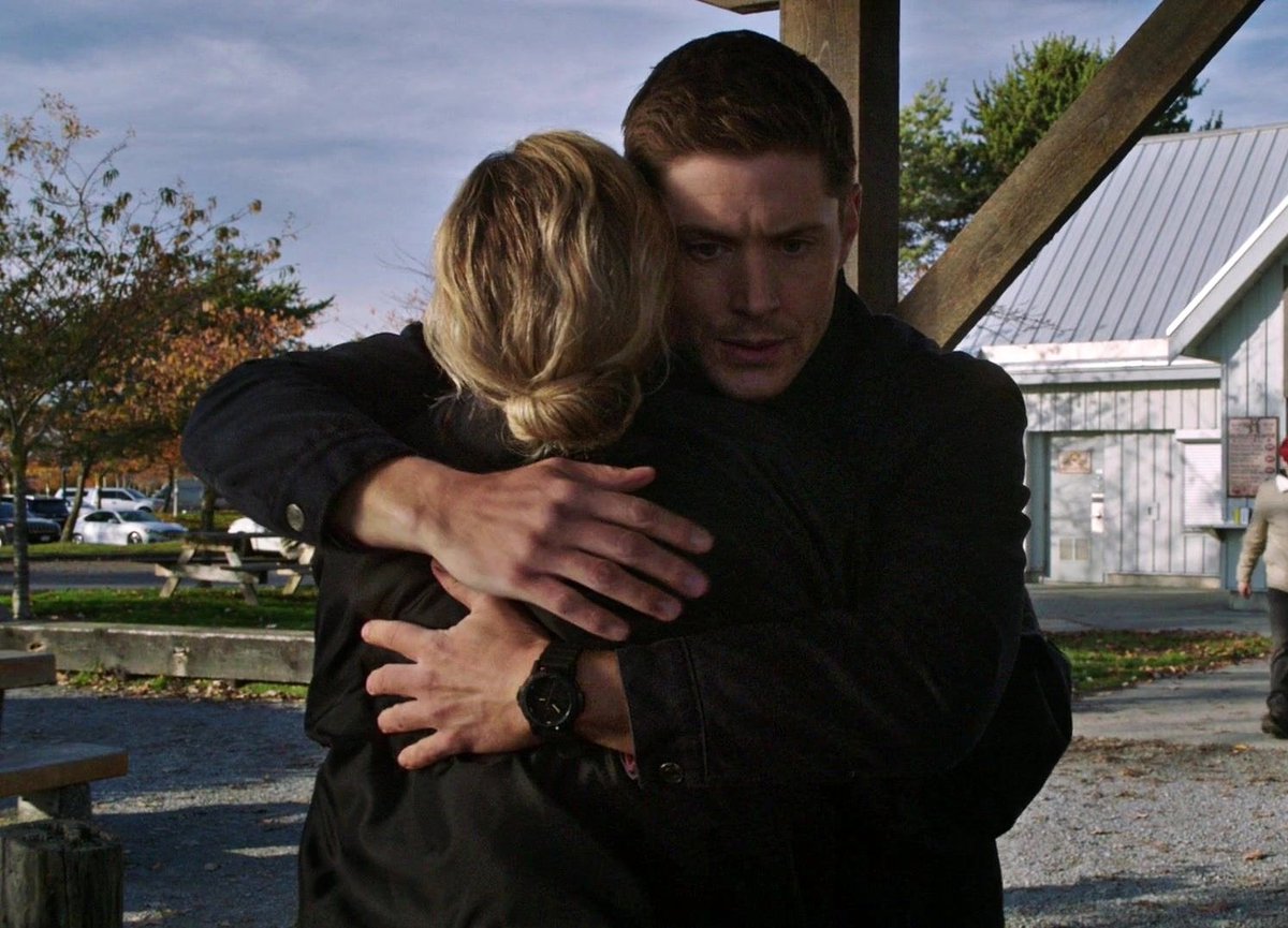 dean winchester giving hugs; a very soft thread