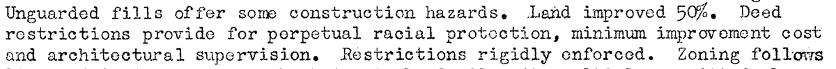 Comstock Hills is a small community that earned HOLC's gold star as "deed restrictions provide for perpetual racial protections" and were "rigidly enforced." In other words, no Black people allowed. It's still almost exclusively White today. (8/12) https://twitter.com/TribTowerViews/status/1285635092279418881