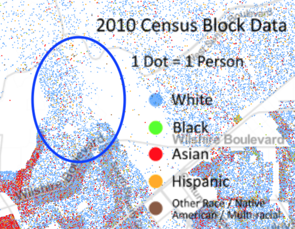 Comstock Hills is a small community that earned HOLC's gold star as "deed restrictions provide for perpetual racial protections" and were "rigidly enforced." In other words, no Black people allowed. It's still almost exclusively White today. (8/12) https://twitter.com/TribTowerViews/status/1285635092279418881