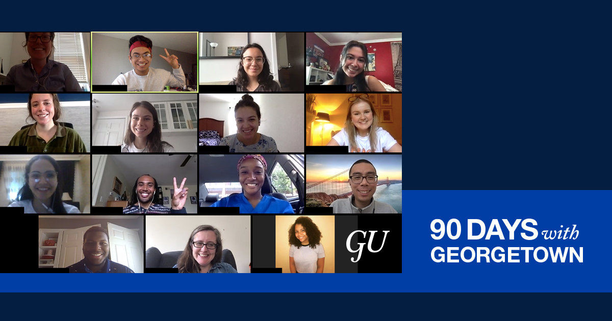GUAlumni's tweet photo. As many 2020 internship programs were suspended, @Georgetown and the Idol family adapted the Idol Family Fellows Program so it could continue virtually this summer. 

Learn about the Idol family’s gift ensuring students can gain internship experience: https://t.co/tyunb0Ix4M https://t.co/3TvwNQoawR