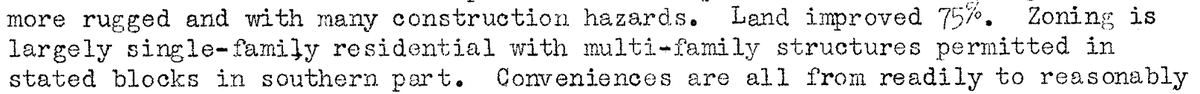 Franklin Corridor is curious, because we can only guess who exactly this is. But Franklin traverses some of LA's largest wealth disparities, depending which side of the street you're on. HOLC noted this too, and it remains today, 50 years later. (9/12) https://twitter.com/TribTowerViews/status/1285635644522471424