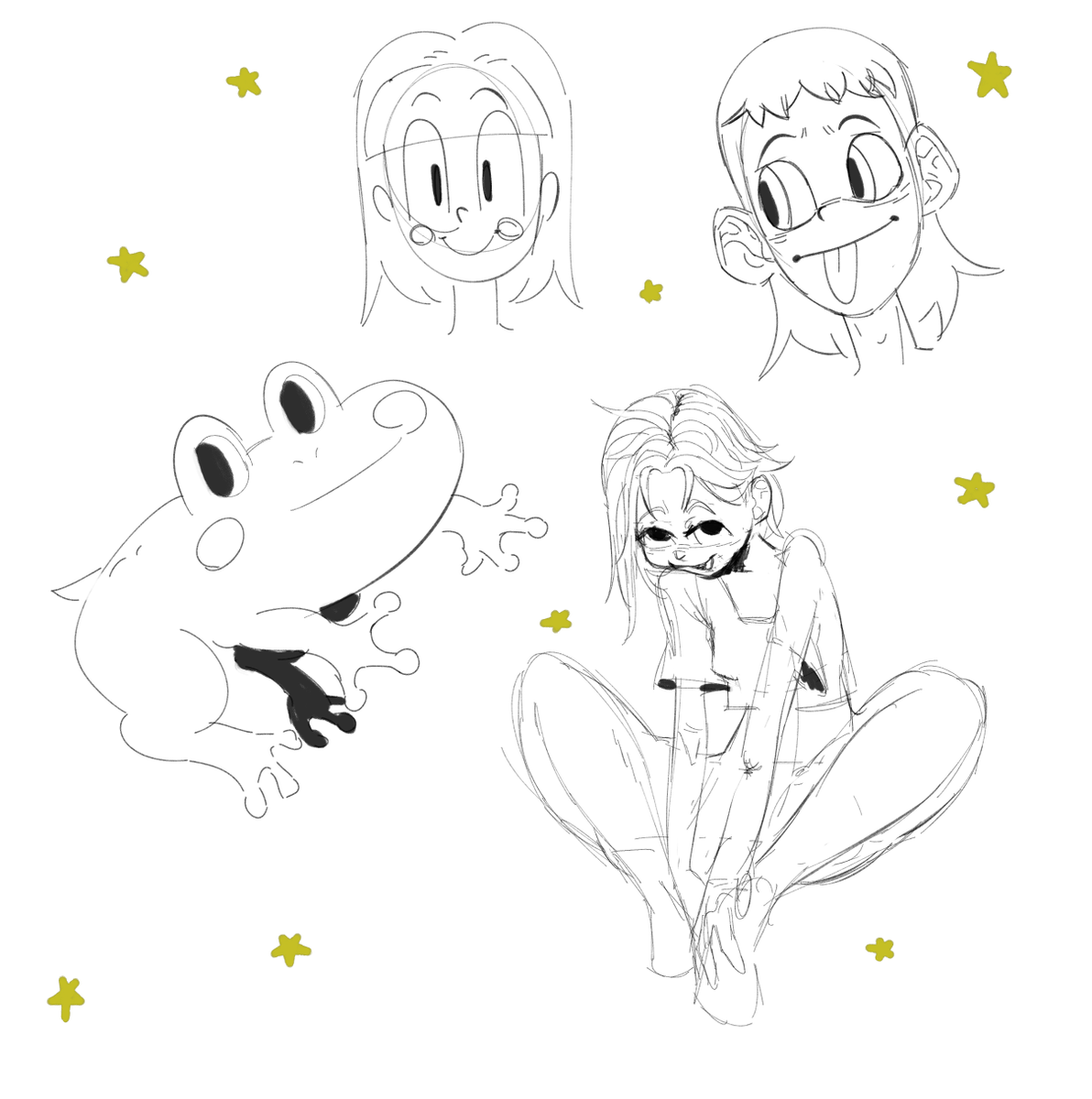 thinking about frogs 