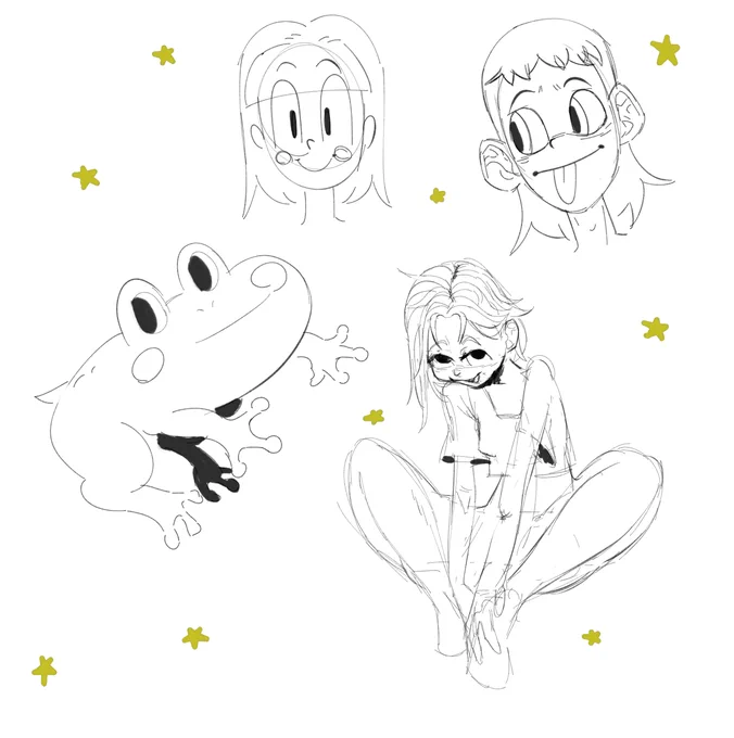 thinking about frogs 