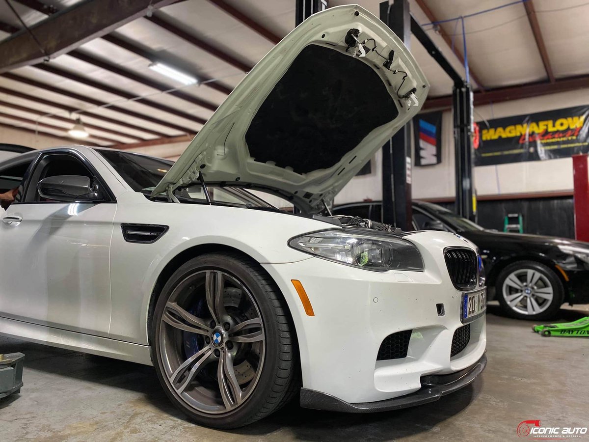 IconicAutoATL's tweet photo. F10 M5 in for fuel injectors, &amp; new set of #NGK spark plugs 

Iconic Automotive &amp; Performance
☎️678-541-5244☎️

#iconic #automotive #performance #repair #suwanee #atlanta #bmw #m5 #f10 #twinturbo #s63 #bmwservice #bmwrepair #atlbimmers https://t.co/eMB9xF14xE
