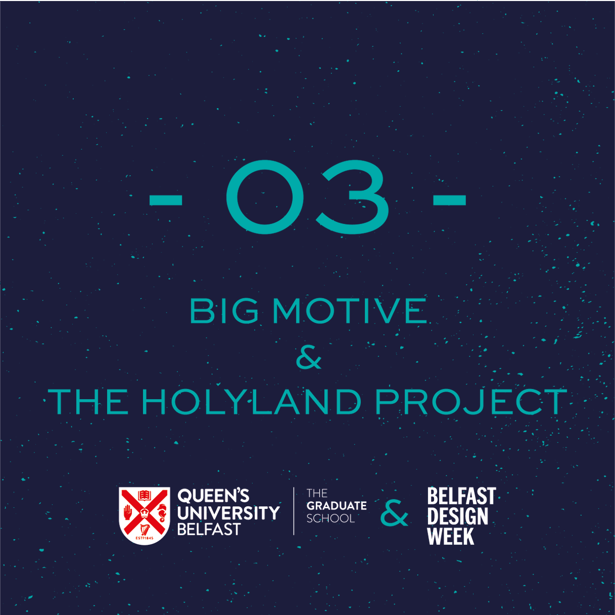 belfastdesignwk's tweet photo. The latest episode of Great Creators podcast in partnership with @qubgradschool is out now and features Damian Cranney designer, entrepreneur and founder of @big_motive alongside some of the team behind The Holyland Project  https://t.co/P3KIVCi94q https://t.co/rEpRWEDSCB