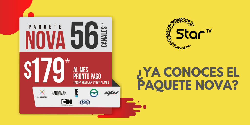StarTVMx's tweet photo. ¡El mejor contenido al menor precio con #StarTVMx! Contrata al 👉 800 700 7827 📞 https://t.co/NNKnc4V26M