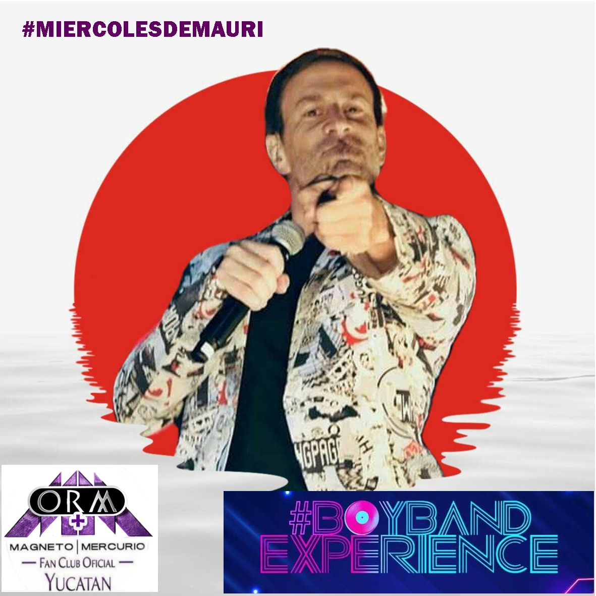 ORMYucatan's tweet photo. #MiercolesdeMaury
@MauriSternMusic
es parte de @boybandex
Con #Magneto #Mercurio #MDO #Ragazzi #Kairo #hijosdesanchez #UFForia #TierraCero #M5
 las @ORMYucatan
#QueremosaMYMenMerida #JuntosPorTi 💜 #QueremosaMyMenel2020 
 #Maurimagneto  #ConectaDosTour #magneto35tour https://t.co/2dX8phOXOD