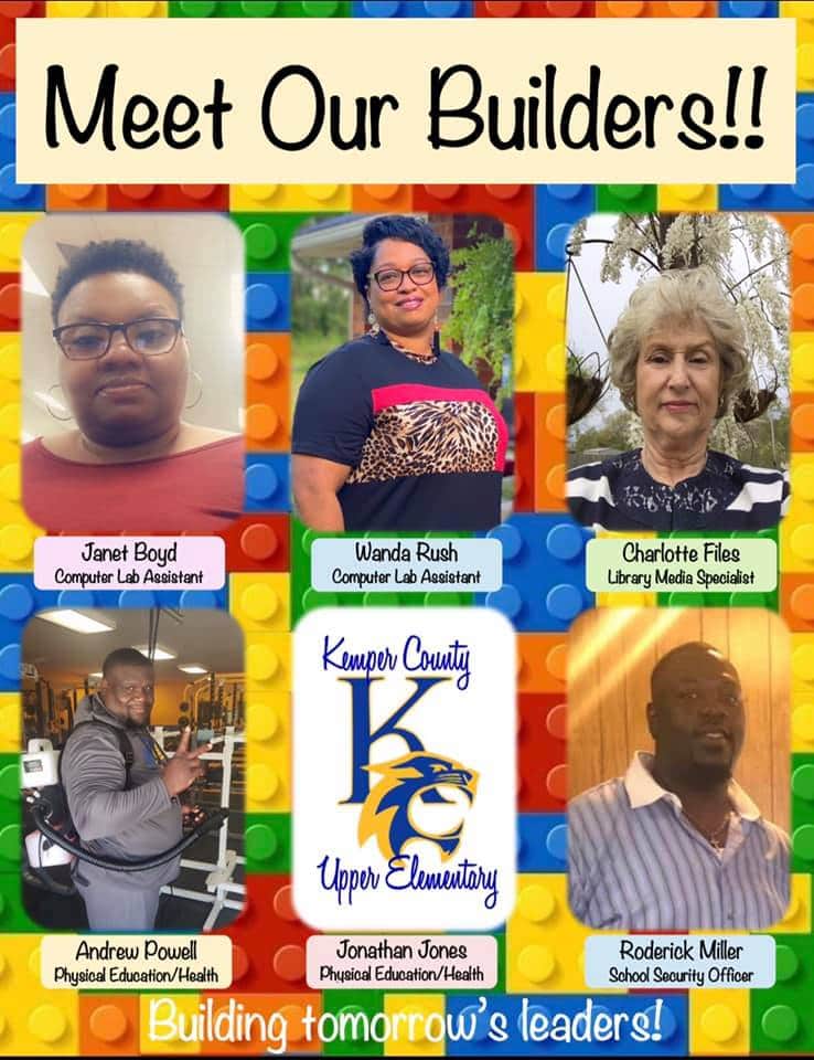 KCUpperES's tweet photo. KCUE Builders: Building tomorrow’s future, one student at a time!
Today we highlight our Security Officer, the 6th Grade Team, and Extracurricular Teachers &amp; Staff.
#WildcatWay https://t.co/N60T0j0E7r