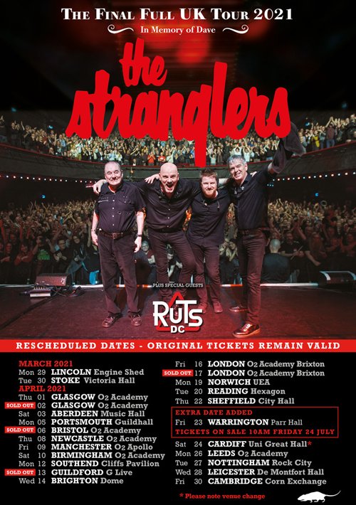 Autumn UK tour rescheduled to spring 2021. More details and new dates here thestranglers.co.uk/?p=16177