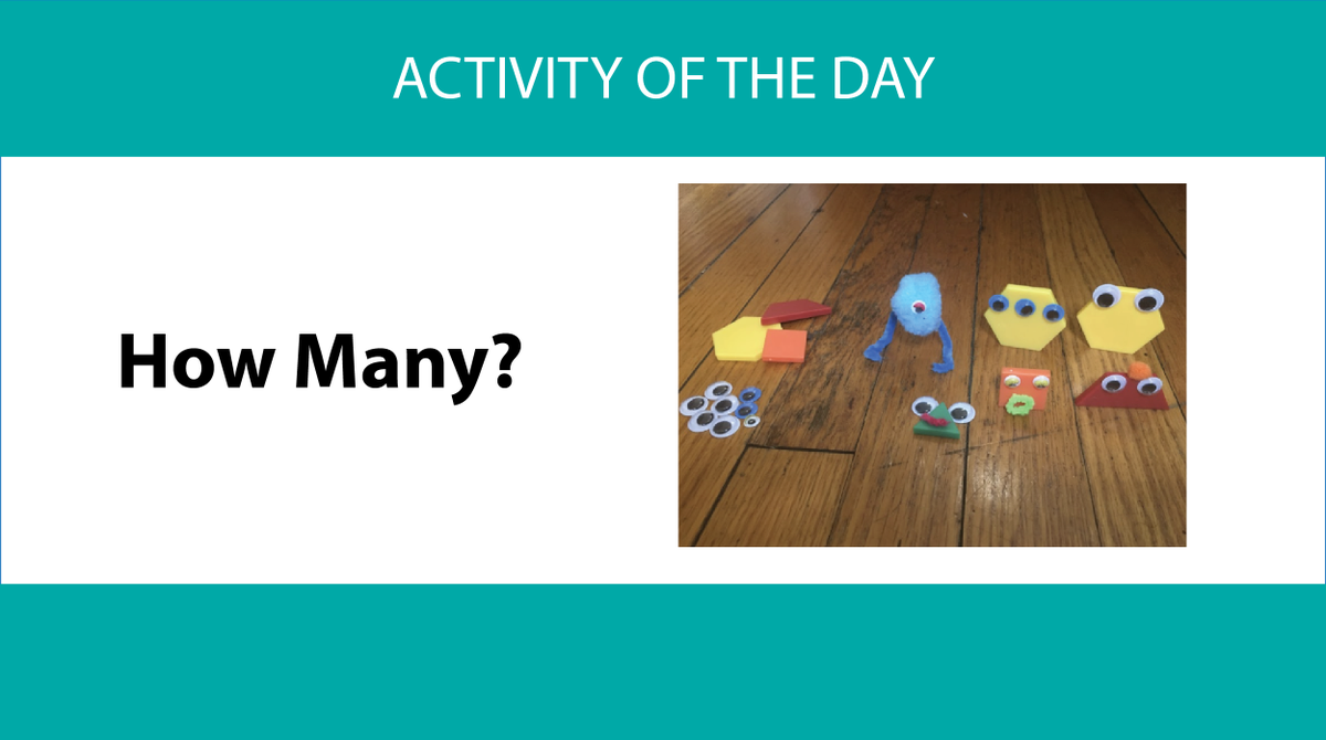 Kindergarten to Grade 5 Activity!

Look at a picture and find as many ways as you can to answer the question "How many?" Take it to the next level by writing equations to describe your thinking! 

Select your grade here: bit.ly/3btl8YY #BridgesMath #tmwyk
