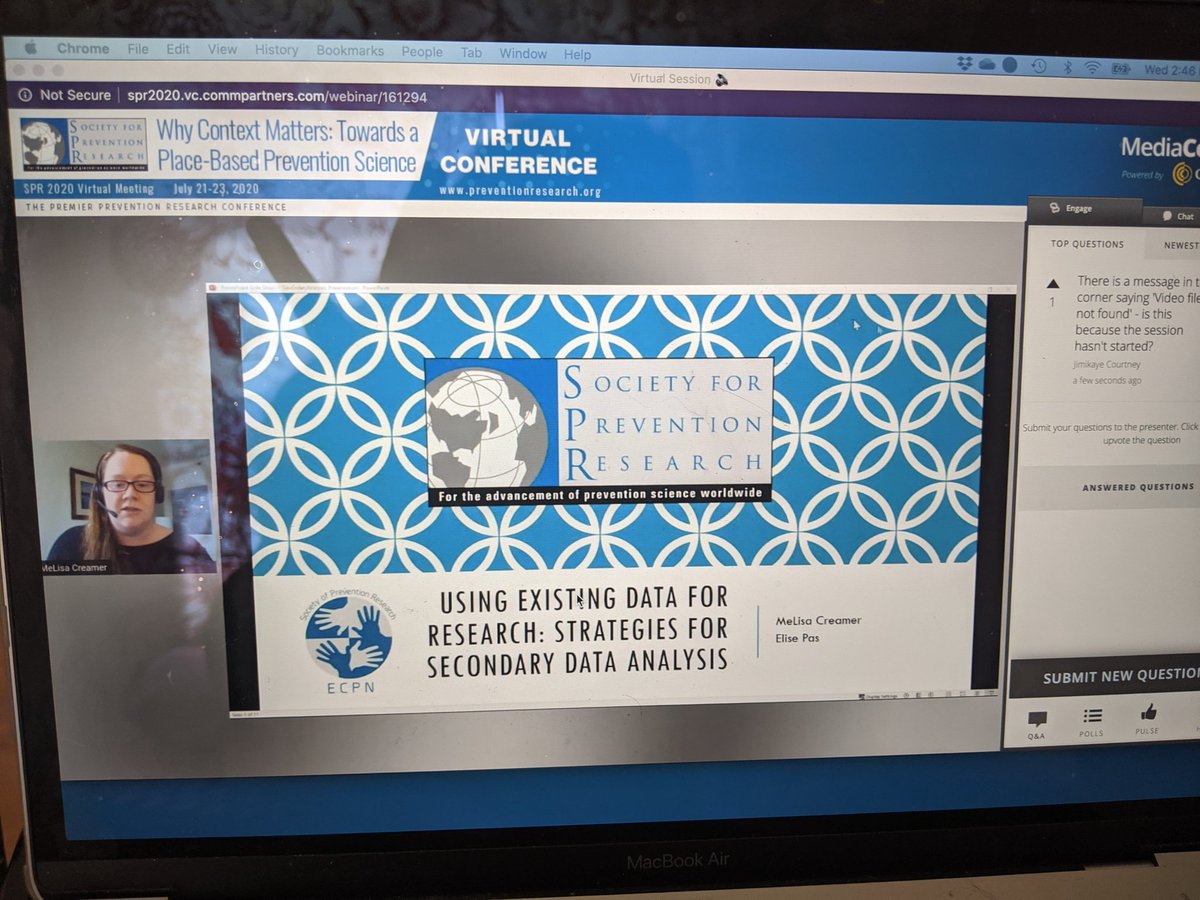 larissamiche19e's tweet image. #ecpn session starting now re: secondary data analysis. Important for early career scholars esp. if research projects have been interrupted by #covid19. Going to discuss data and funding! #sprconf2020 #wearespr