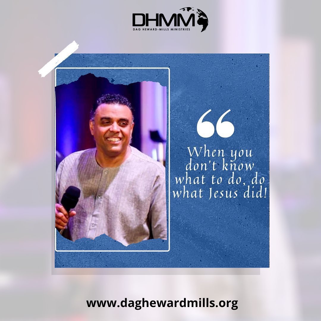 EvangelistDag's tweet image. Jesus is the model of excellence.⁣
When you don’t know what to do, do what Jesus did!