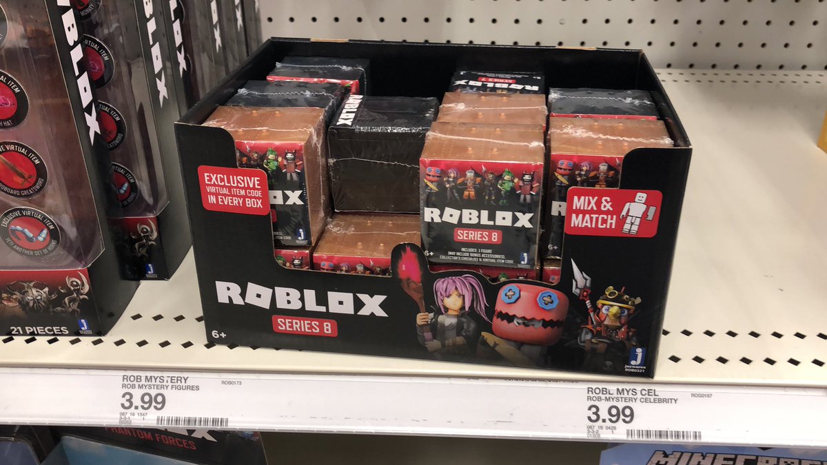 Robloxtoys Hashtag On Twitter - jazwares on twitter collect 24 of our roblox mystery figure packs including mr robot roblox series 1 toys are available https t co rbwqikkxly robloxtoys https t co ymmun3bi1t