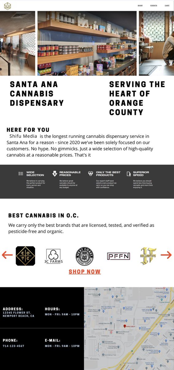Website for a Cannabis Dispensary

How could you make this even better? Share your creative ideas too in the comment.

#WebsiteDesign #OptimizedContent #SEO #WebsiteDesigner
#OptimizedKeyword #OrganicMarketing #EffectiveMarketing #DigitalMarketing #WebPageDesign