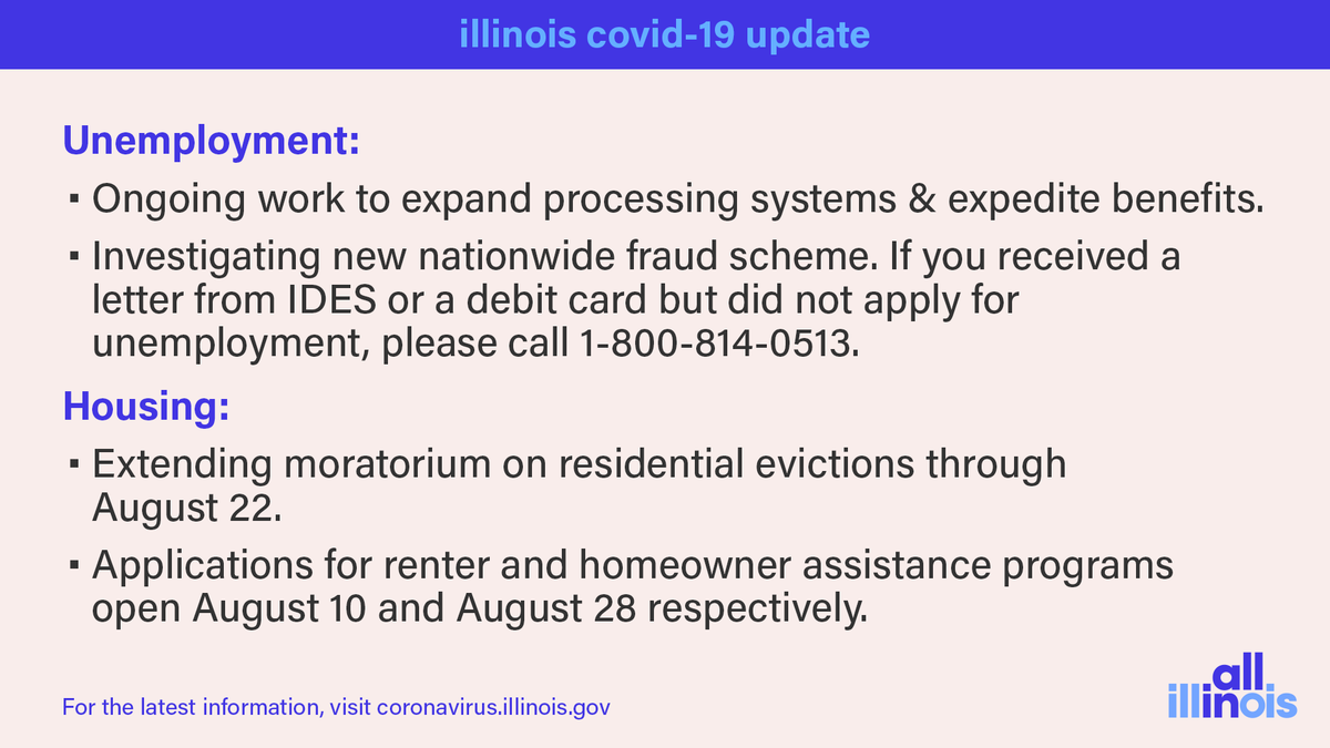 GovPritzker's tweet image. Illinois’ careful reopening and conscientious, mask-wearing, social distancing residents have kept our positivity rates at around half of our nearest neighbors — but COVID-19 has not gone away, and it remains a serious threat.