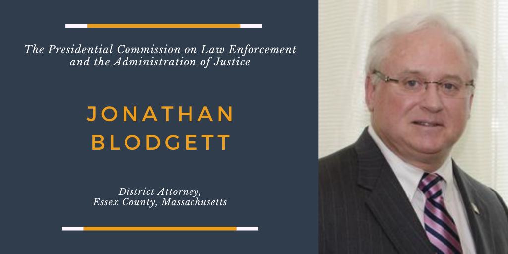COPSOffice's tweet photo. SPOTLIGHT: "With more resources, America’s prosecutors could expand efforts to address the root causes of crime, such as drug addiction, mental health disorders & trauma." – @DAJonBlodgett #LECommission (1/2) https://t.co/S9ZA2rw3xF
