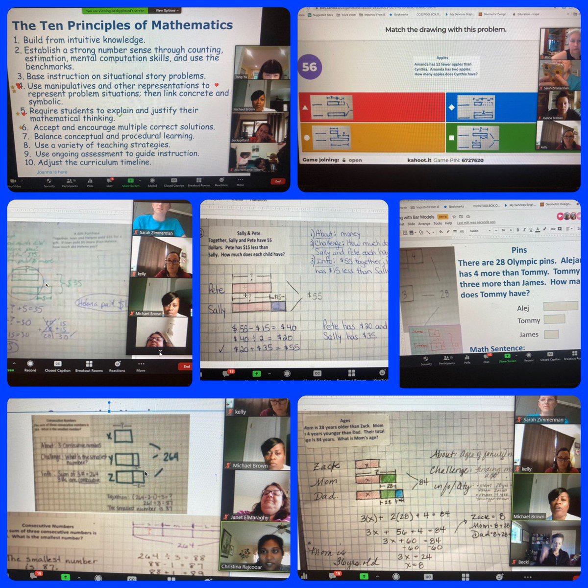 auspies's tweet photo. @AFTteach #SEA2020 Solving Problems w/ #BarModels Day 3 #LearningNeverStops Incredible drawings &amp; connections to #ThinkingMath! “Great strategy for younger Ss to older Ss” “Coherence across grades to algebra=powerful” @LisaEdickinson @Jobraman @becpittard @CKWallin @GetKahoot https://t.co/oWqViLAmoJ
