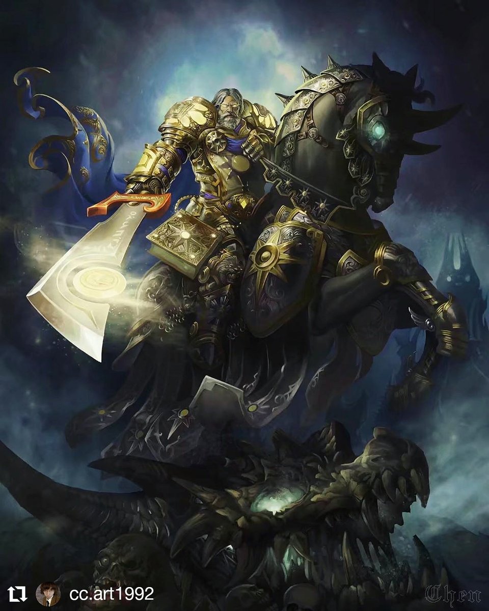 Tirion or Uther? Come on #worldofwarcraft fans! Who is it? 🔥🏅🔥