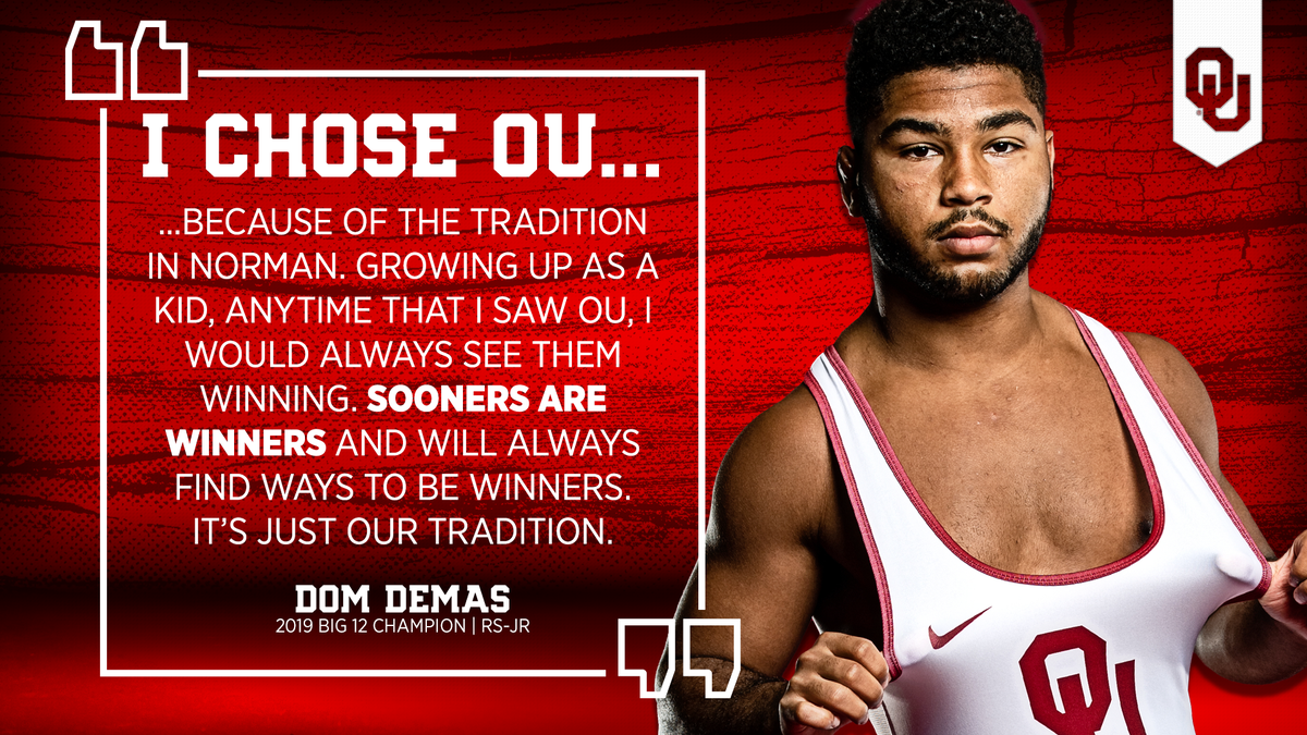 OU_Wrestling's tweet photo. Winners win - it's what we do.
#WhyOU | @domonick_demas https://t.co/O04eJEtgA2